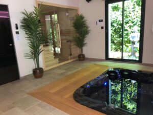 Jacuzzi privatif chez l'ApothéOse